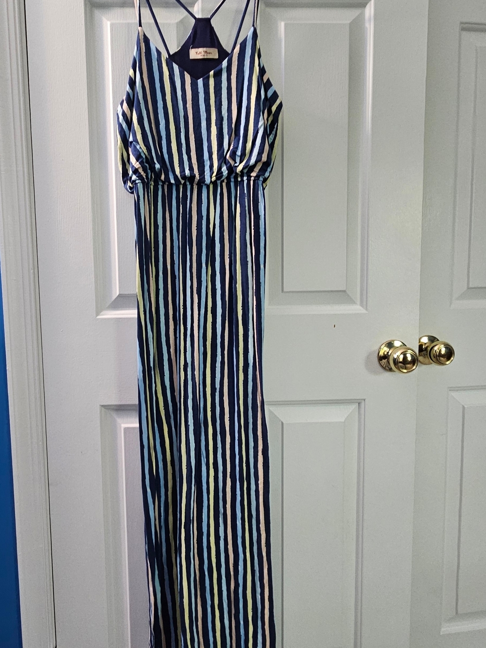 Full Moon Maternity Maxi Dress - Sleeveless V-Neck